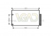 HLAD  KLIME TOYOTA AURIS 07- 1 4/16I 16V   598*375*16 88450-12280