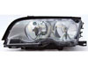 BMW 3/E46/ 98- FAR L  H7/H7  2 VR -10/01 CHROM S MOT 63 12 6 908 223