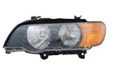 BMW X5/E53/ 00- FAR L H7/HB3 E LE SA ŽU ŽMIG -10/03 63 12 8 409 013