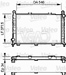 HLAD ALFA 145 13-16 AC+  / 17/ 16V AC+/-   VALEO 60590292