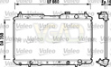 HLAD HONDA CR-V I 20 AC+/- MAN 350*669  VALEO 19010-P3F-901