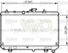 HLAD KIA RIO 13-15 AC+/- MAN 09/00-02/05 645*350*16 VALEO 25310-FD010