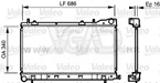 HLAD SUBARU FORESTER 98- 20S T URBO AC+/- MAN  VALEO 45199-FC330