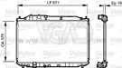 HLAD HONDA CIVIC VII 16/20 06- VALEO 19010-RNA-A01