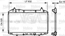 HLAD HONDA CIVIC VII 14 06- 632*325*16  VALEO 19010-RSH-E01